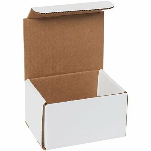 5 x 4 x 3'' White Corrugated Mailers, 50PK, Bsc Preferred, Mfr#: S-428